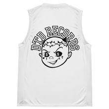Load image into Gallery viewer, FUS/DTD RECORDS BASKETBALL JERSEY WHITE