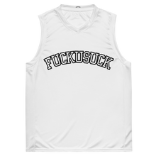 Load image into Gallery viewer, FUS/DTD RECORDS BASKETBALL JERSEY WHITE