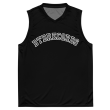 Load image into Gallery viewer, DTD RECORDS BASKETBALL JERSEY BLACK