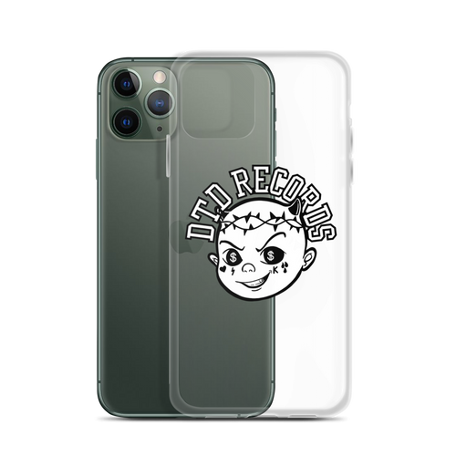 DTD RECORDS CLEAR PHONE CASE