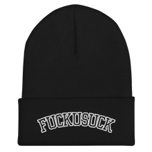 Load image into Gallery viewer, FUCKUSUCK EMBROIDERED BEANIE