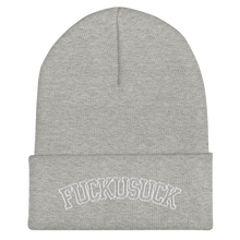 Load image into Gallery viewer, FUCKUSUCK EMBROIDERED BEANIE