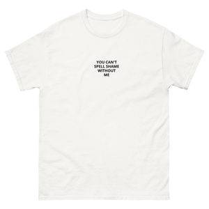 EMBROIDERED SHAME T