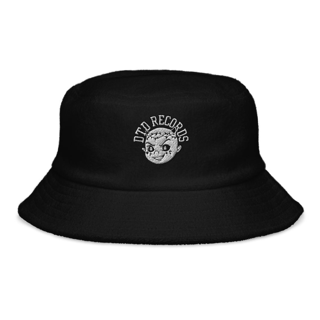 DTD RECORDS EMBROIDERED TERRY CLOTH BUCKET HAT
