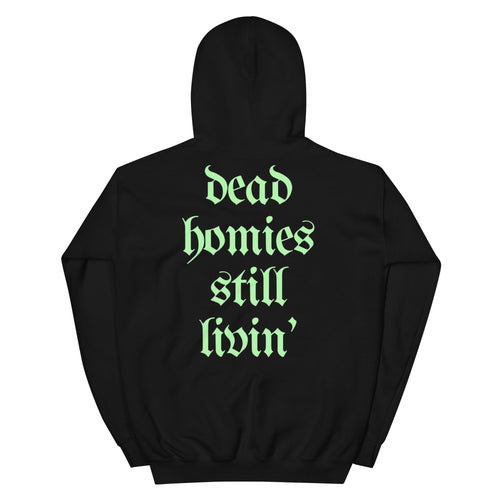 DEAD HOMIES HOOD (FRONT & BACK PRINT)